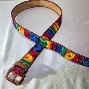 Belt - BRIGHT Handmade Guatemalan Leather
